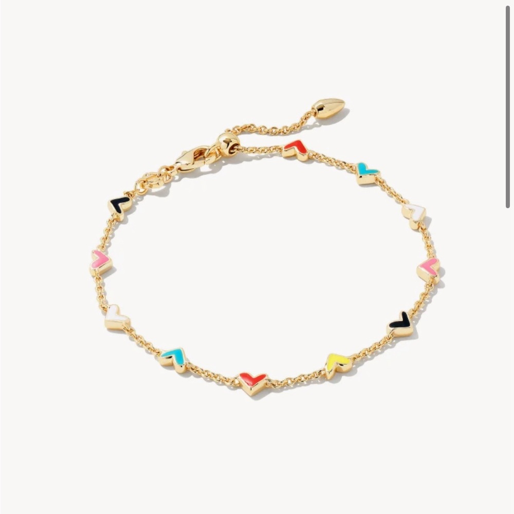 NWT Kendra Scott Haven Heart Bracelet